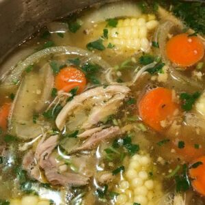 chicken corn soup